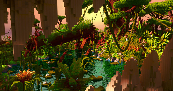 Jungle Garden by ChomChom